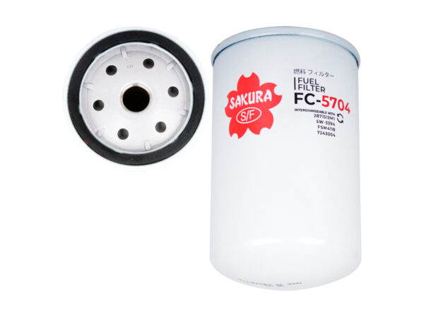 S,P/N SFF0723 (SURE FILTER), P553004 (DONALDSON) FILTER FUEL-CUMMINS 6BT5.9-D(M) FOR T16S T19S T21S T26S T47S,